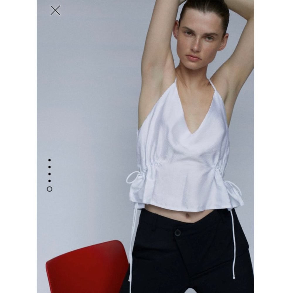 Zara Strappy Tied Top